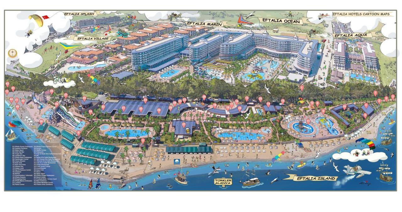 Eftalia Aqua Resort Konaklı エクステリア 写真
